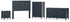 Simmenfort Full Panel Headboard with Dresser, Chest and Nightstand in Navy Blue - PKG020614