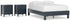 Simmenfort Full Platform Bed with 2 Nightstands in Navy Blue - PKG020629