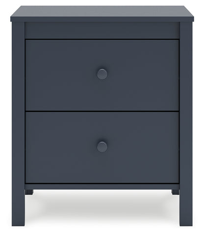 Simmenfort Navy Blue Nightstand - EB1528-292