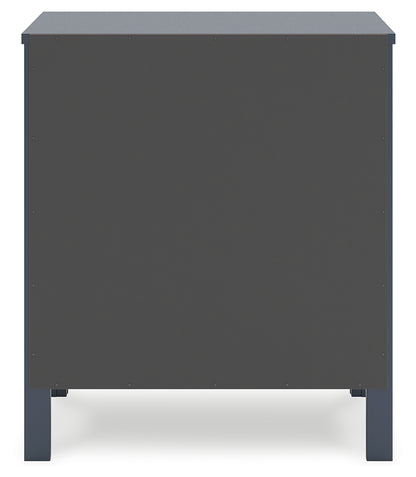 Simmenfort Navy Blue Nightstand - EB1528-292