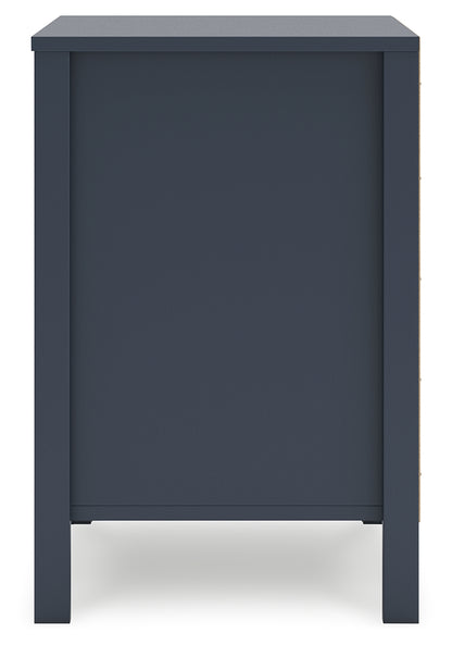 Simmenfort Navy Blue Nightstand - EB1528-292