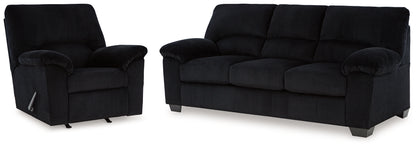 SimpleJoy Sofa and Recliner - 24204U3