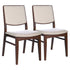 Skylar Beige Fabric Dining Chair (Set Of 2) - DCH03603601