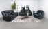 Sloane Blue 3-Piece Upholstered Motion Reclining Sofa Set from Coaster - Luna Furniture