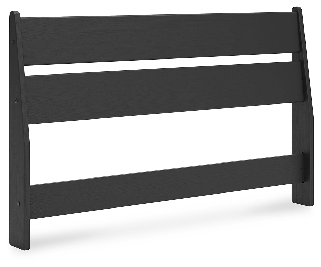 Socalle Full Panel Headboard with Dresser and 2 Nightstands in Black - PKG019051