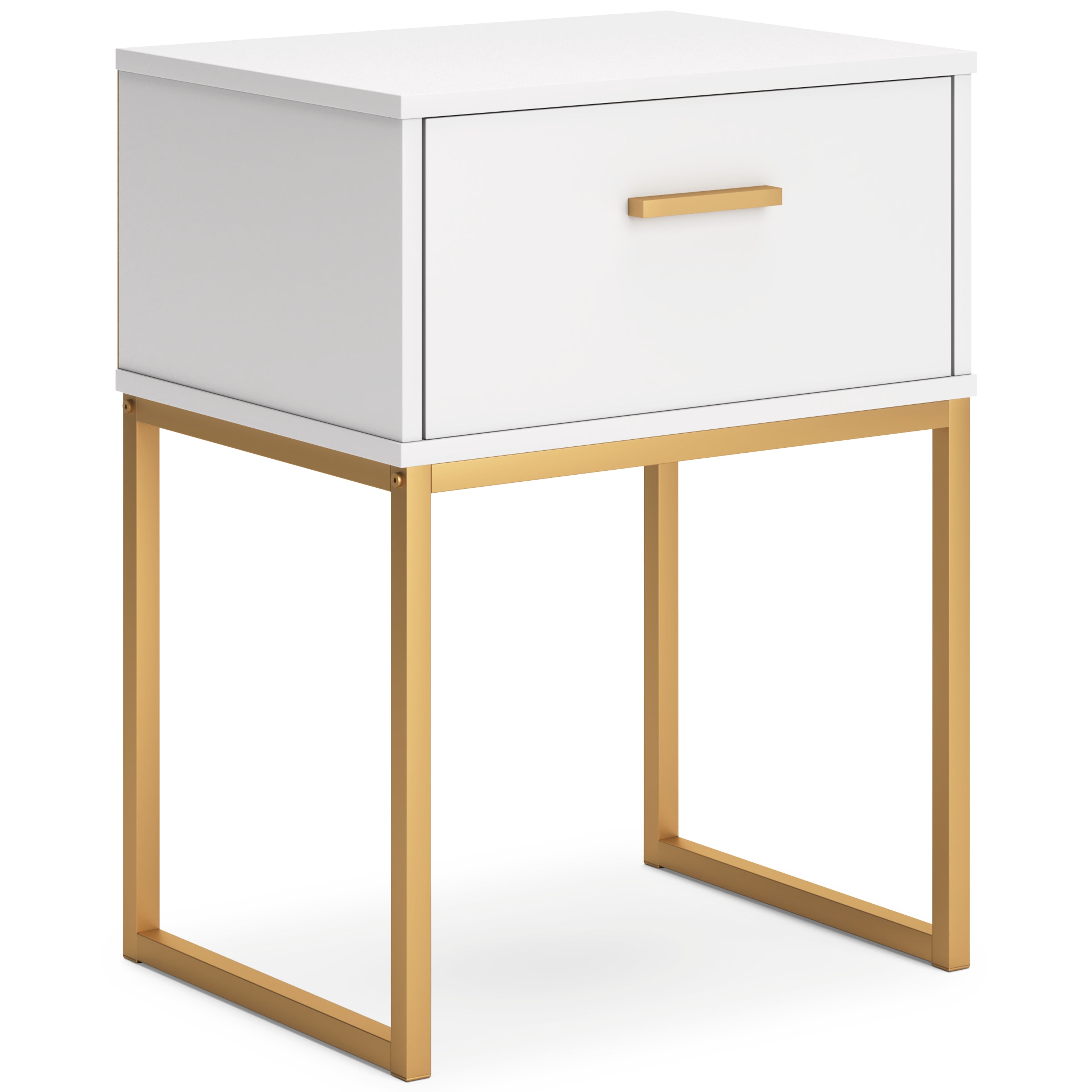 Socalle Full Panel Headboard with Dresser and Nightstand in Two-tone - PKG018897