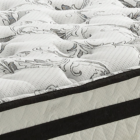 Socalle Full Platform Bed with Mattress in Light Natural - PKG018219
