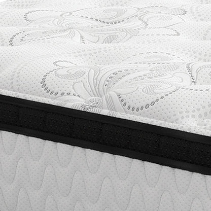 Socalle Full Platform Bed with Mattress in Light Natural - PKG018221
