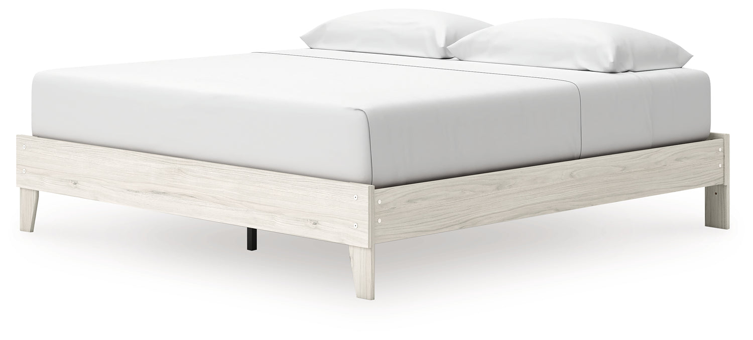 Socalle Light Natural King Platform Bed - EB1864-114