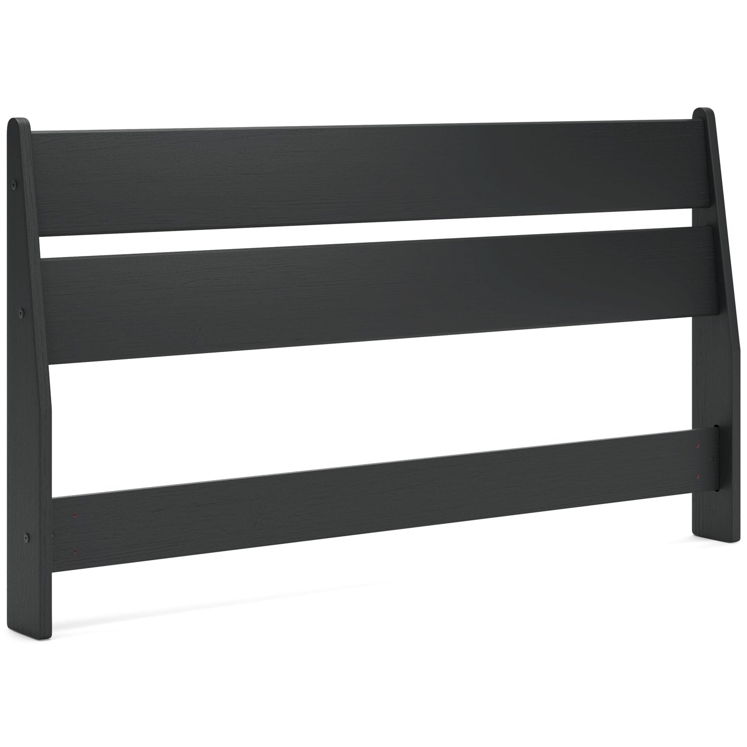 Socalle Queen Panel Headboard with Dresser and Nightstand in Black - PKG018865