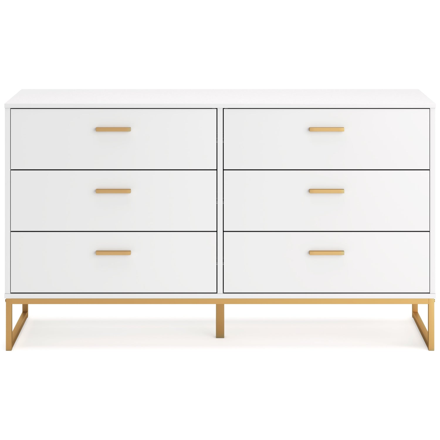 Socalle Queen Platform Bed with Dresser and 2 Nightstands in Two-tone - PKG019070