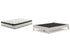 Socalle Queen Platform Bed with Mattress in Light Natural - PKG018227