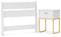 Socalle Twin Panel Headboard with Nightstand in Two-tone - PKG018971