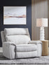 Social Pointe Pearl/Ash Power Recliner - PC9880282