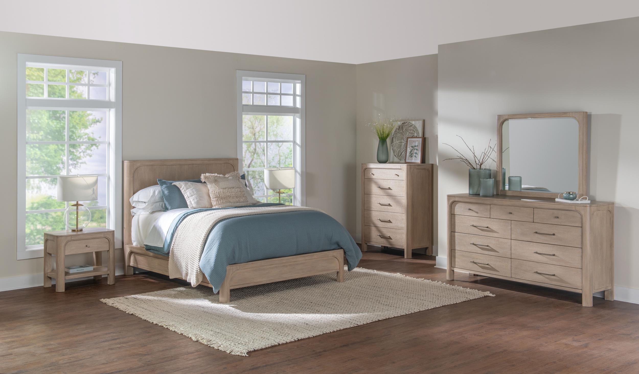 Solano 4-piece Queen Bedroom Set Weathered Mango - 222521Q-S4