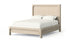 Solano 55-inch Eastern King Panel Bed Weathered Mango - 222521KE