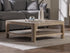 Solano Square Wood Cocktail Coffee Table Weathered Mango - 723488