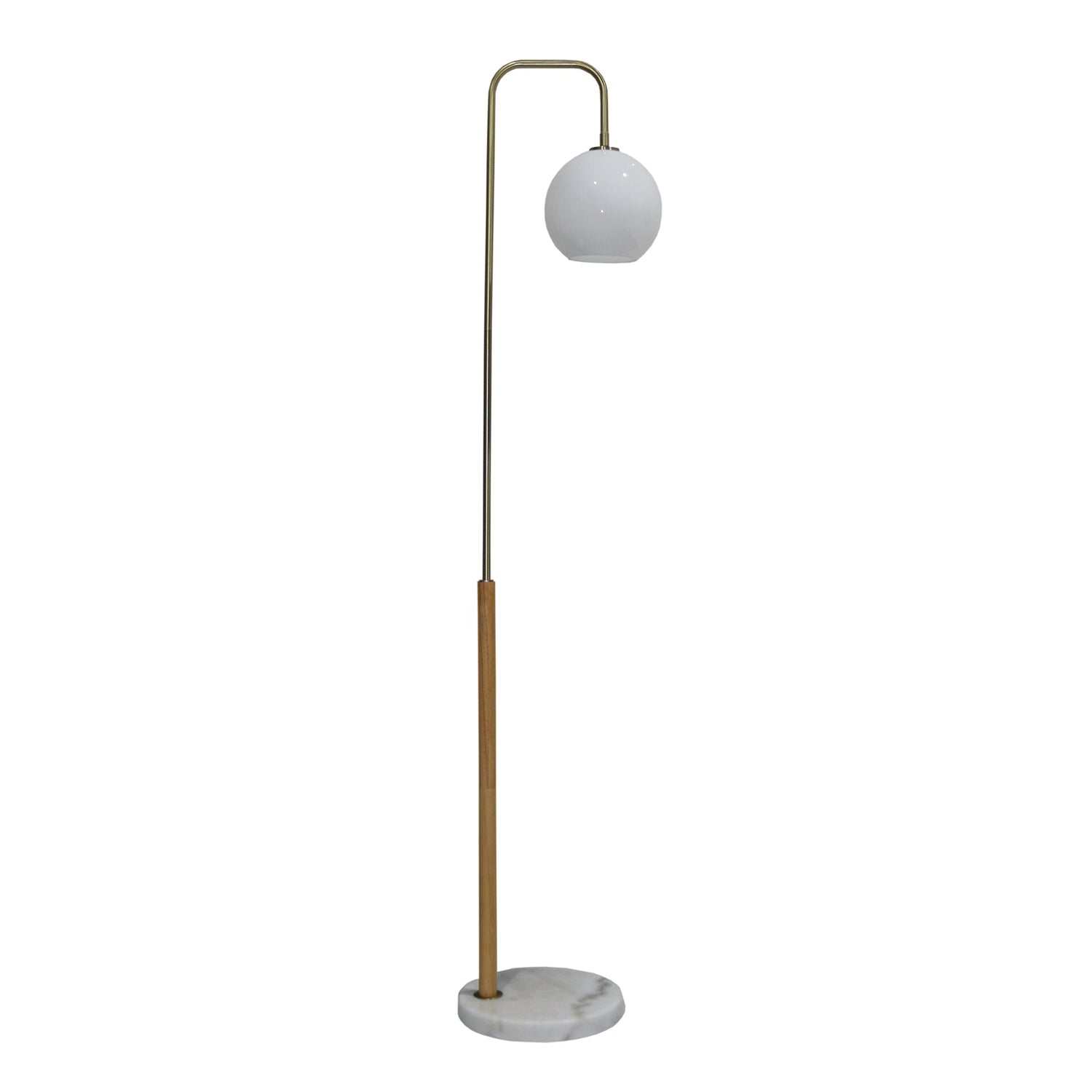 Solaris White Lampshade Floor Lamp - FLL04203301