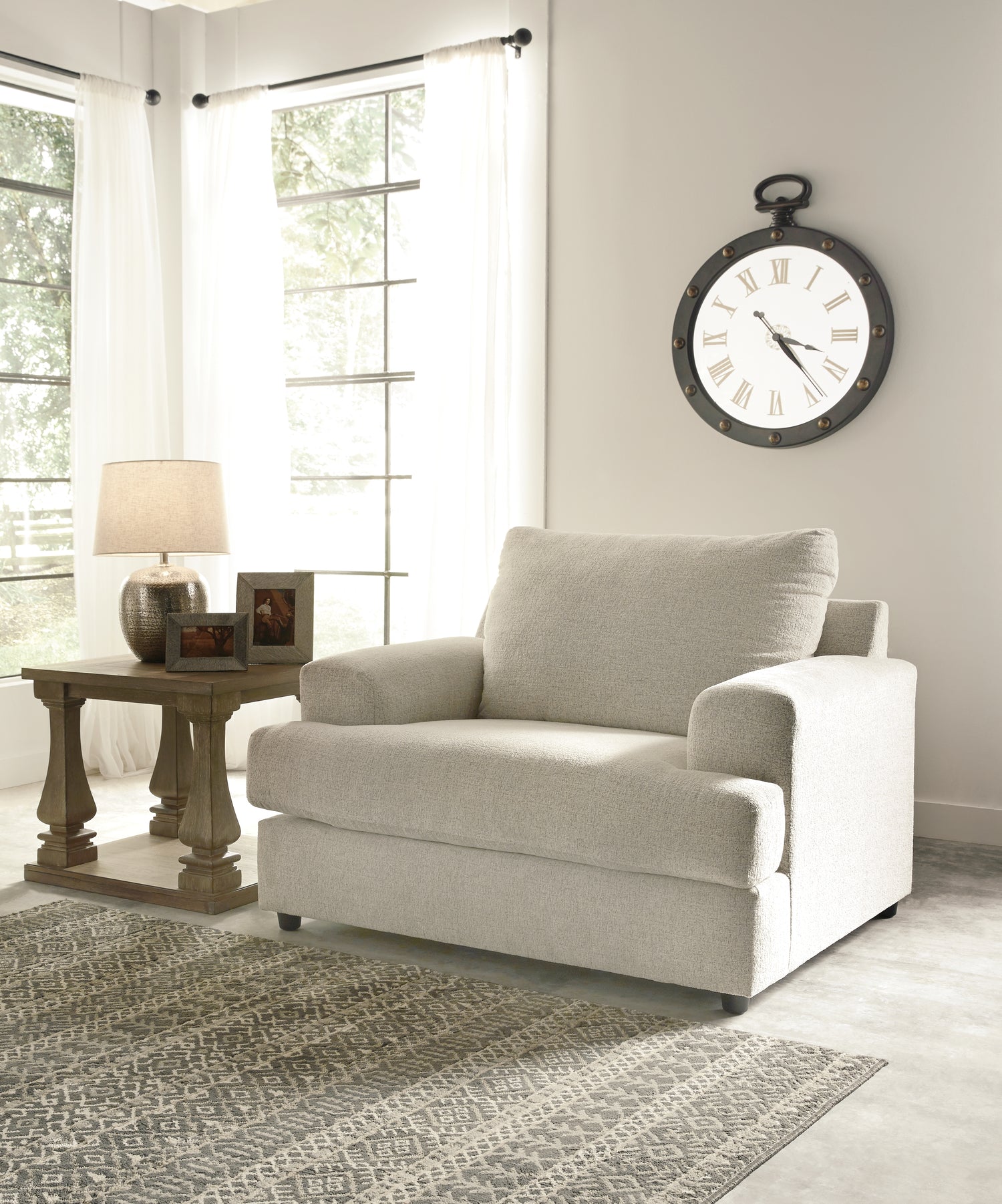 Soletren Loveseat, Oversized Chair and Ottoman - 95104U14