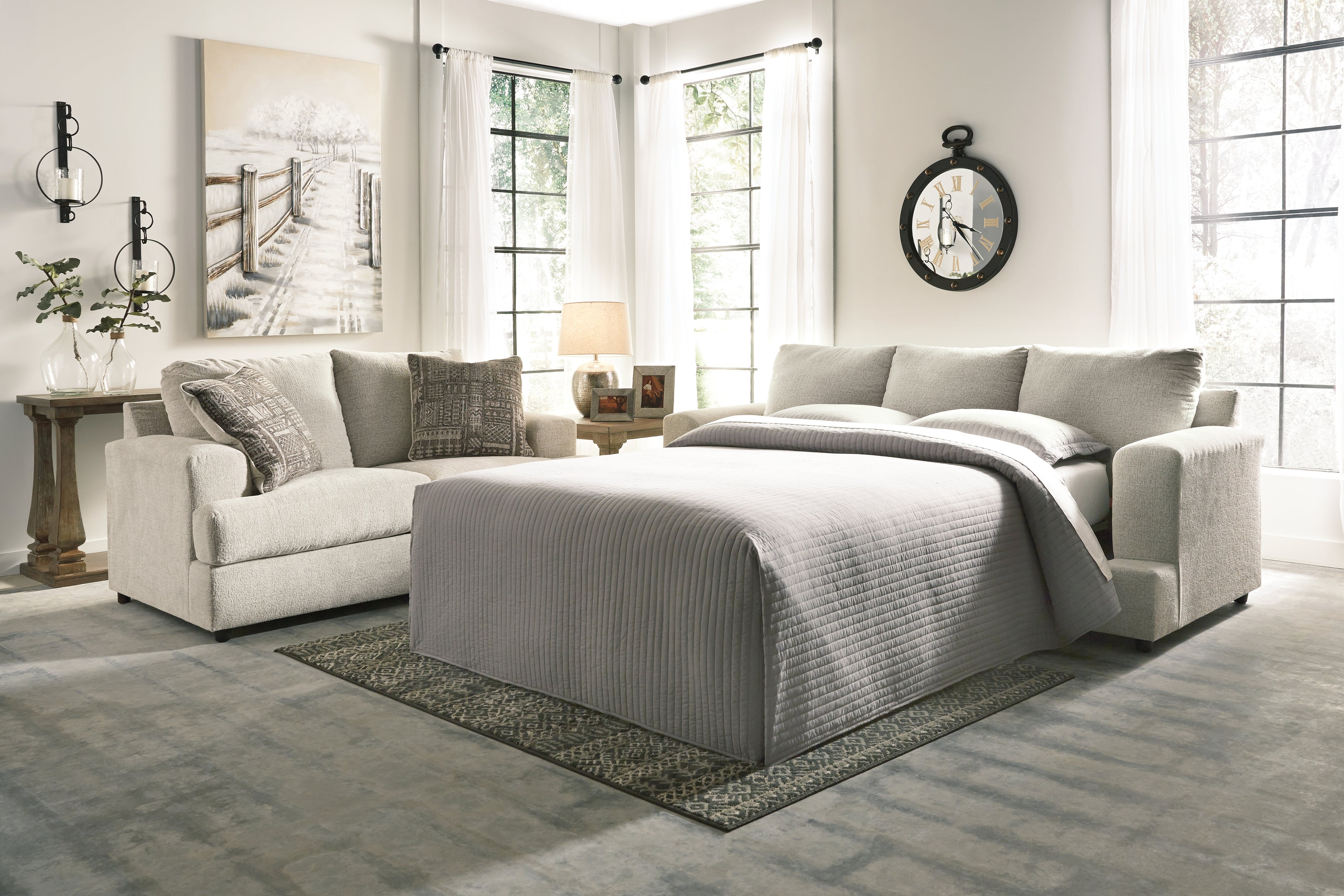 Soletren Queen Sofa Sleeper and Loveseat - 95104U13