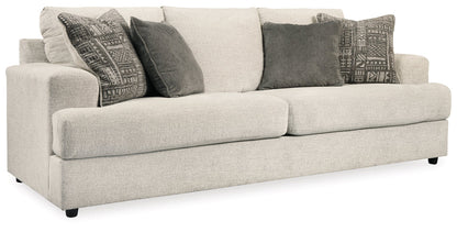 Soletren Sofa, Loveseat and Chair in Stone - PKG001865