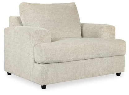 Soletren Sofa, Loveseat, Chair and Ottoman in Stone - PKG007403