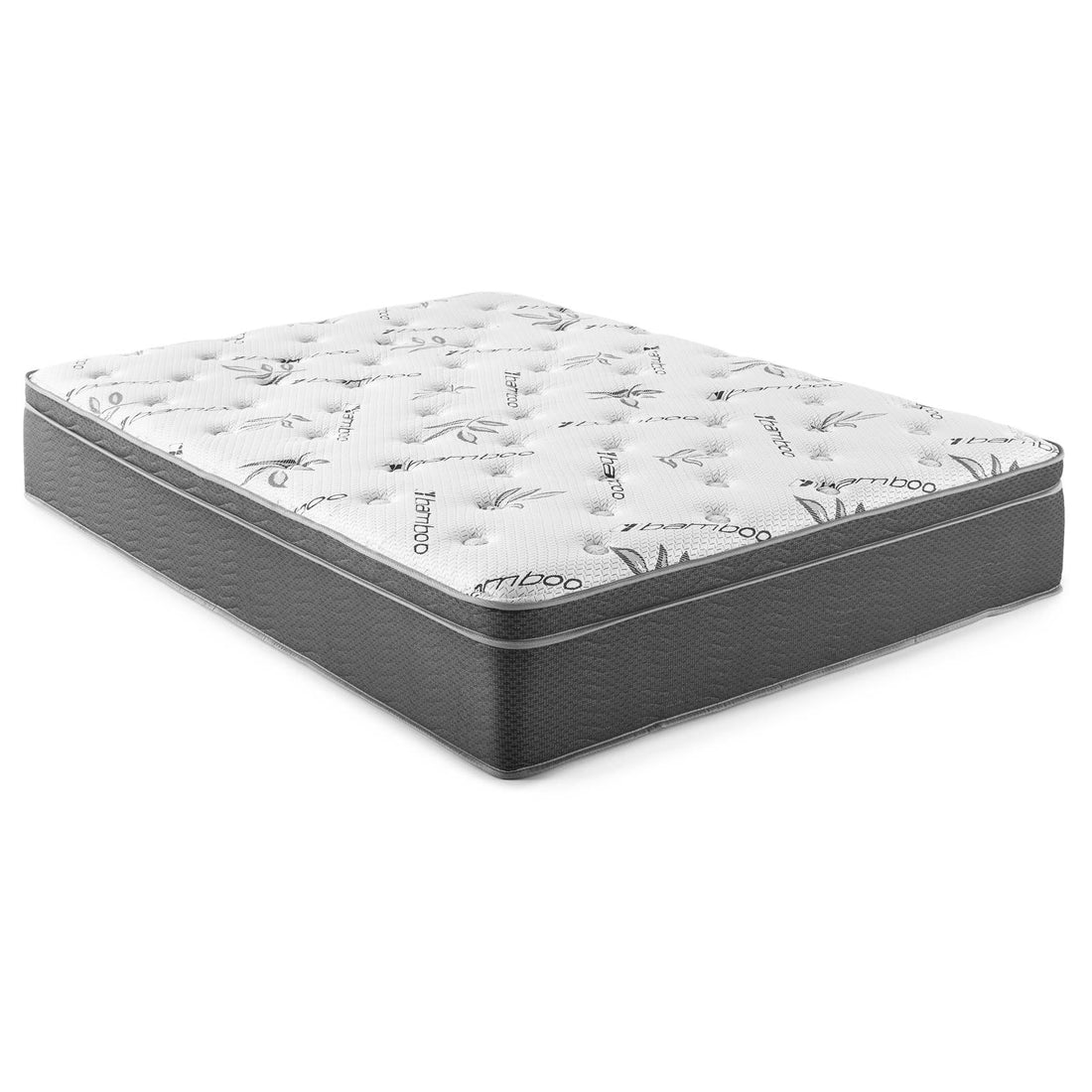 Sommet 13" California King Bamboo Euro Top Hybrid Mattress - 350363KW