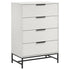 Sonora 4-drawer Bedroom Chest White - 224865