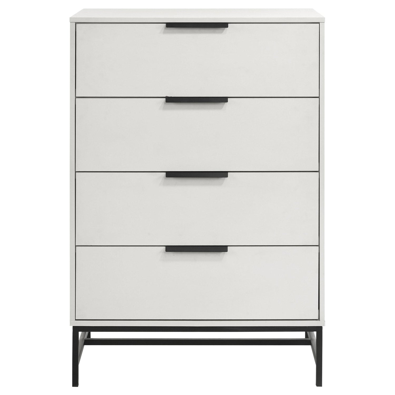 Sonora 4-drawer Bedroom Chest White - 224865