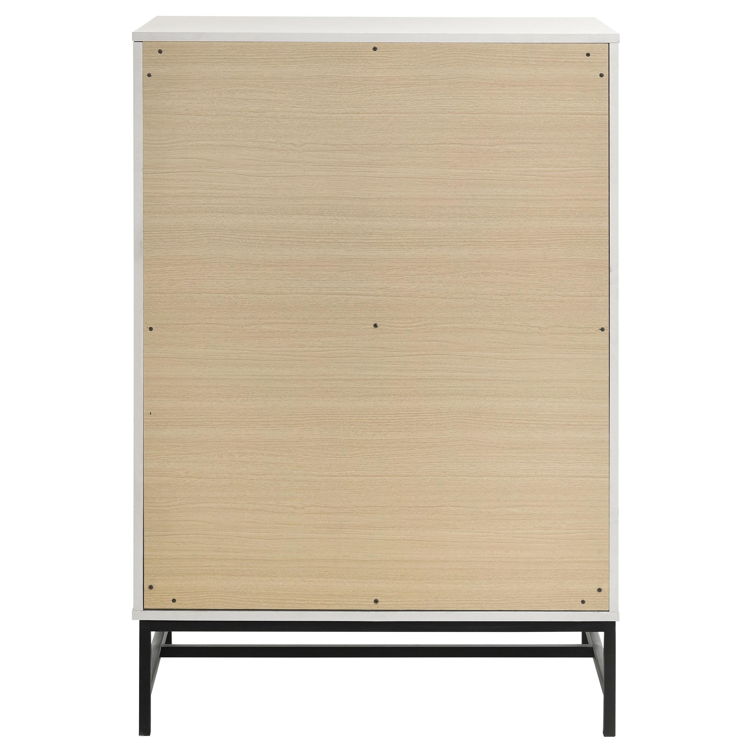 Sonora 4-drawer Bedroom Chest White - 224865