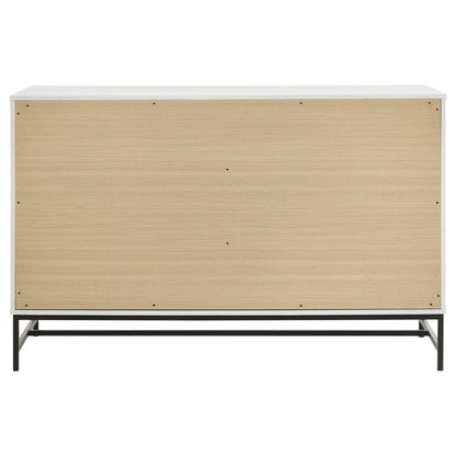 Sonora 6-drawer Bedroom Dresser White - 224863