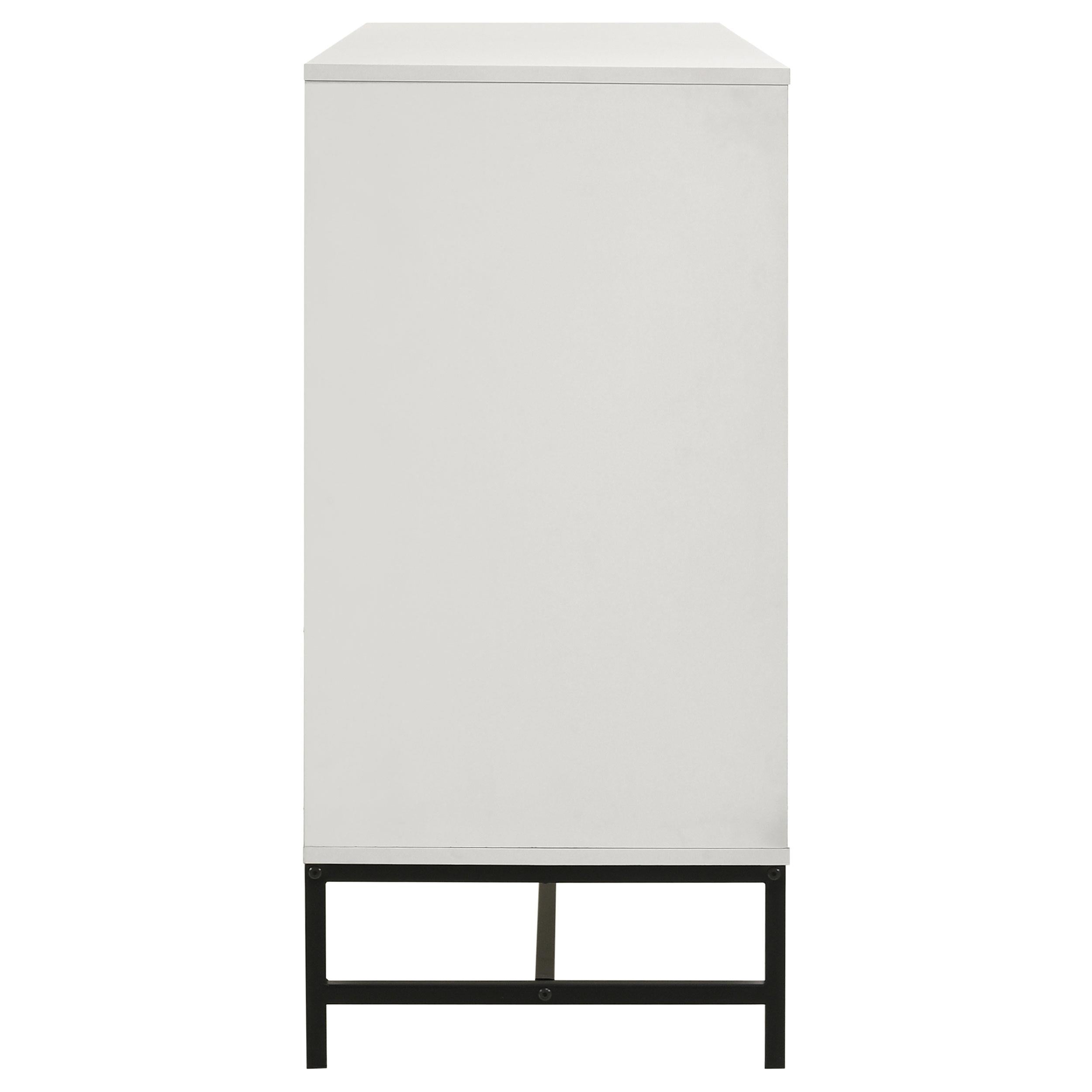 Sonora 6-drawer Bedroom Dresser White - 224863