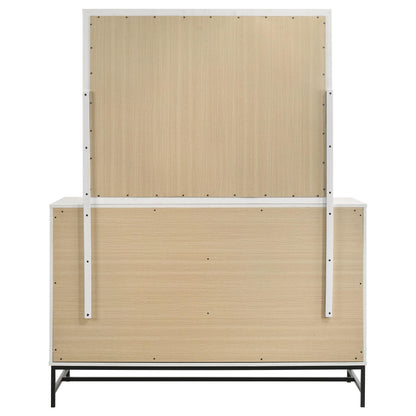 Sonora 6-drawer Dresser with Mirror White - 224863M