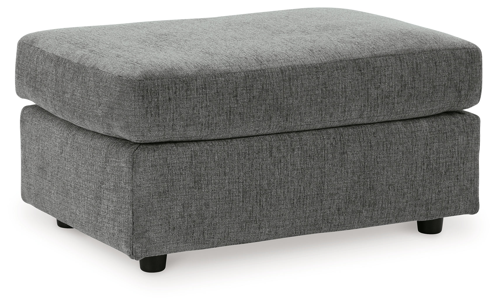 Stairatt Chair and Ottoman in Gravel - PKG014495