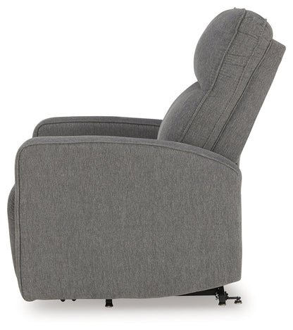 Starganza Gray Power Lift Recliner - 9370412