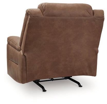 Status Check Caramel Recliner - PC6530825
