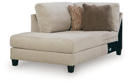 Steelwater Retreat Latte Left-Arm Facing Corner Chaise - 6670416