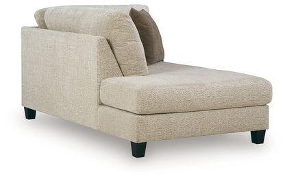 Steelwater Retreat Latte Left-Arm Facing Corner Chaise - 6670416