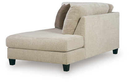 Steelwater Retreat Latte Right-Arm Facing Corner Chaise - 6670417