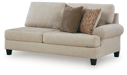Steelwater Retreat Latte Right-Arm Facing Sofa - 6670467