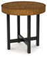 Steenlage Brown/Black Table (Set of 2) - T575-12