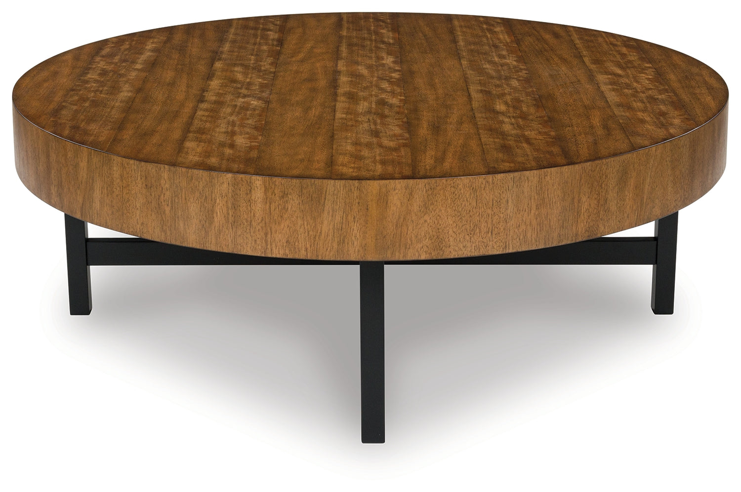 Steenlage Brown/Black Table (Set of 2) - T575-12