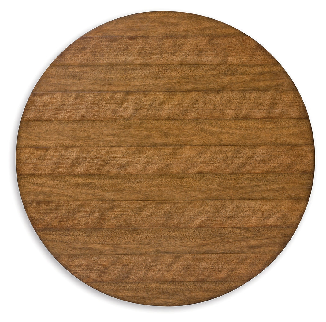 Steenlage Brown/Black Table (Set of 2) - T575-12