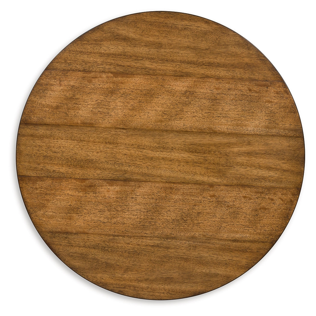 Steenlage Brown/Black Table (Set of 2) - T575-12