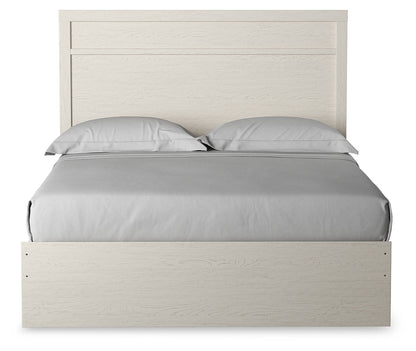 Stelsie Queen Panel Bed with Dresser and Nightstand in White from Ashley - Luna Furniture