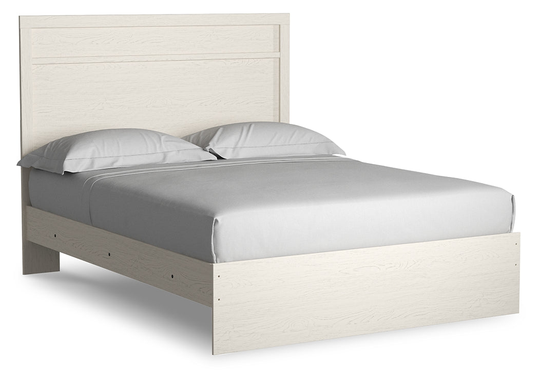 Stelsie Queen Panel Bed with Dresser and Nightstand in White from Ashley - Luna Furniture