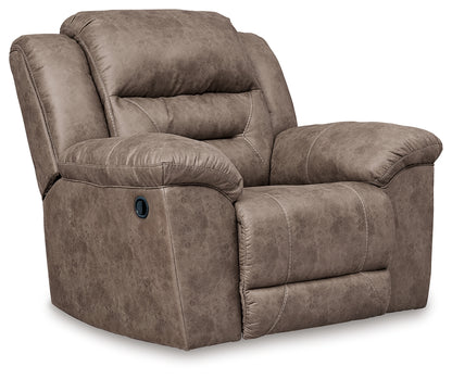 Stoneland Fossil Reclining Sofa and 2 Recliners - 39905U8