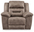 Stoneland Fossil Reclining Sofa and Power Recliner - 39905U7