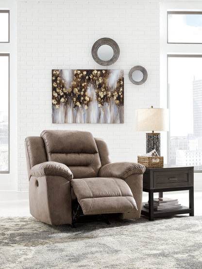 Stoneland Fossil Reclining Sofa and Power Recliner - 39905U7