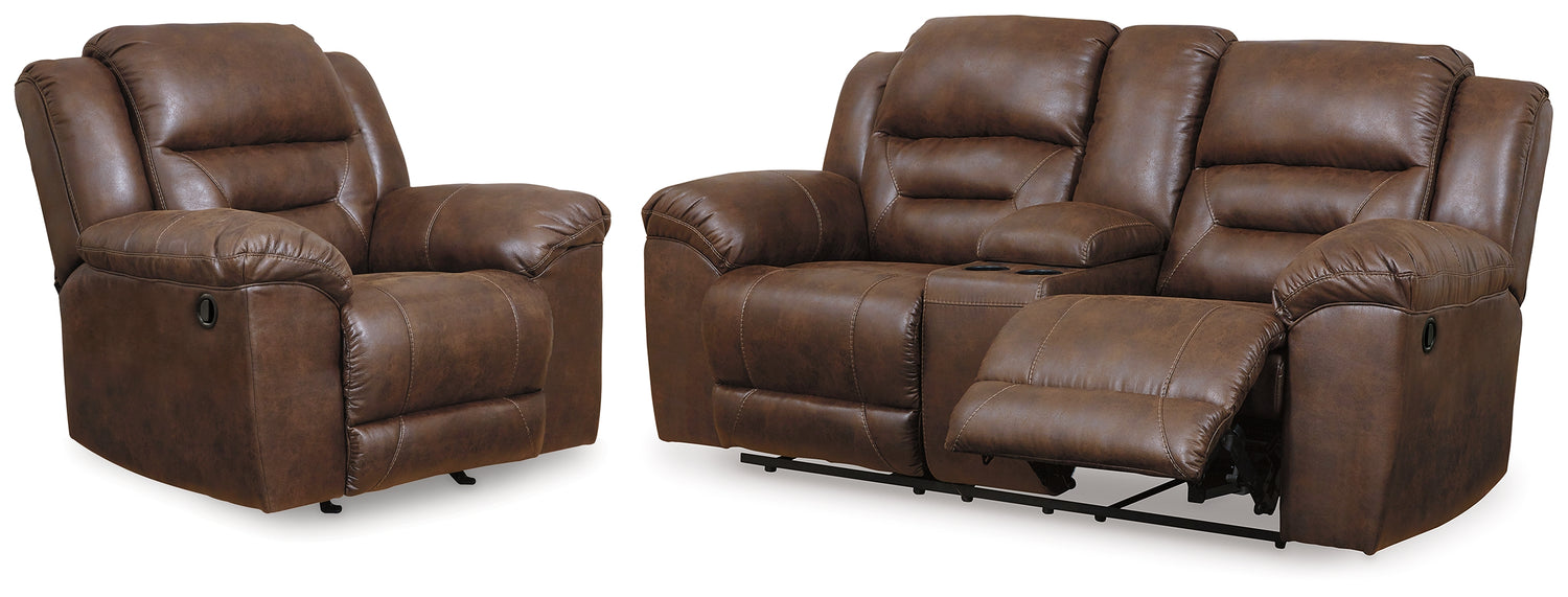 Stoneland Reclining Loveseat and Recliner - 39904U5